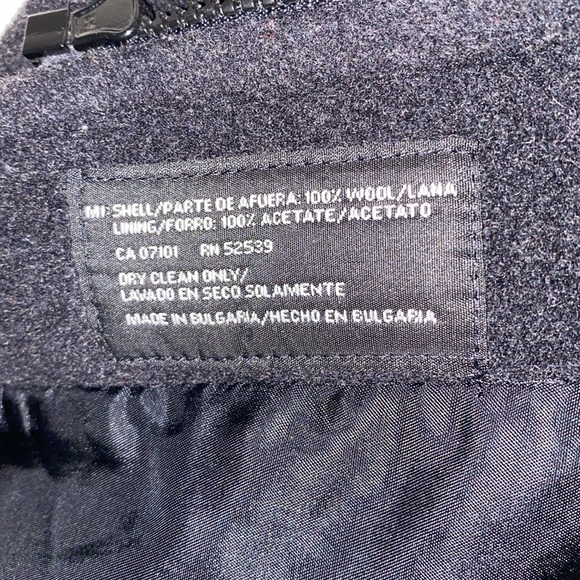 JF J.Ferrar Large Black Wool Coat - Picture 4 of 16